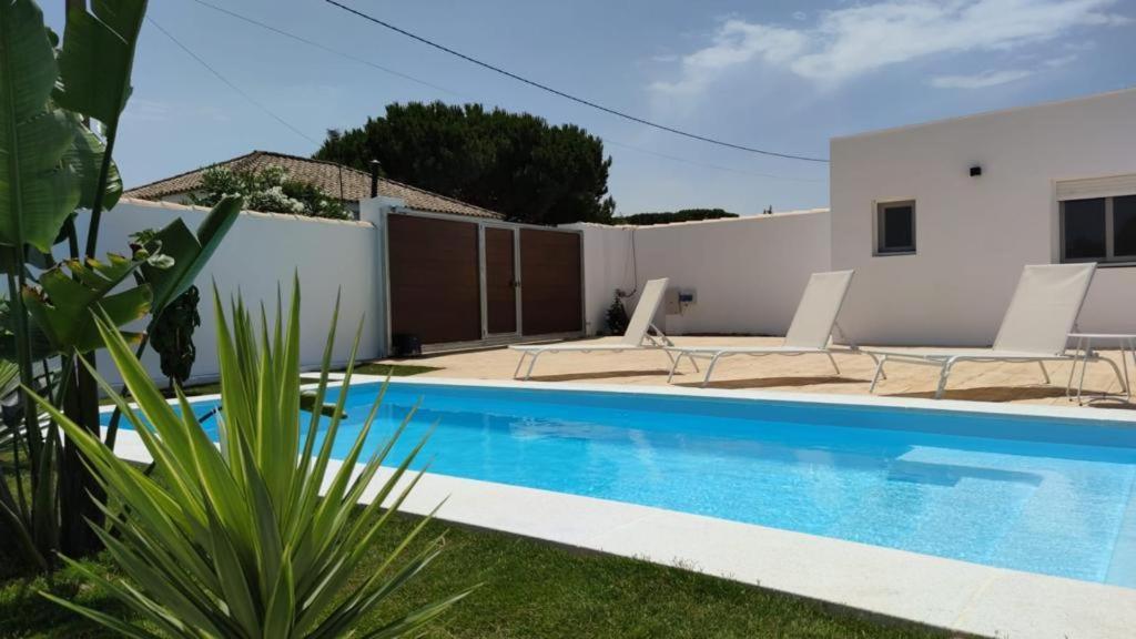 Palapa Garden Alojamientos, Piscina Privada Y Cerca Del Mar Chiclana de la Frontera Buitenkant foto
