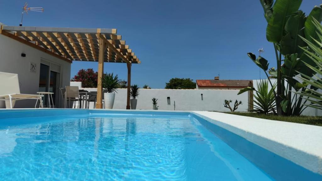 Palapa Garden Alojamientos, Piscina Privada Y Cerca Del Mar Chiclana de la Frontera Buitenkant foto