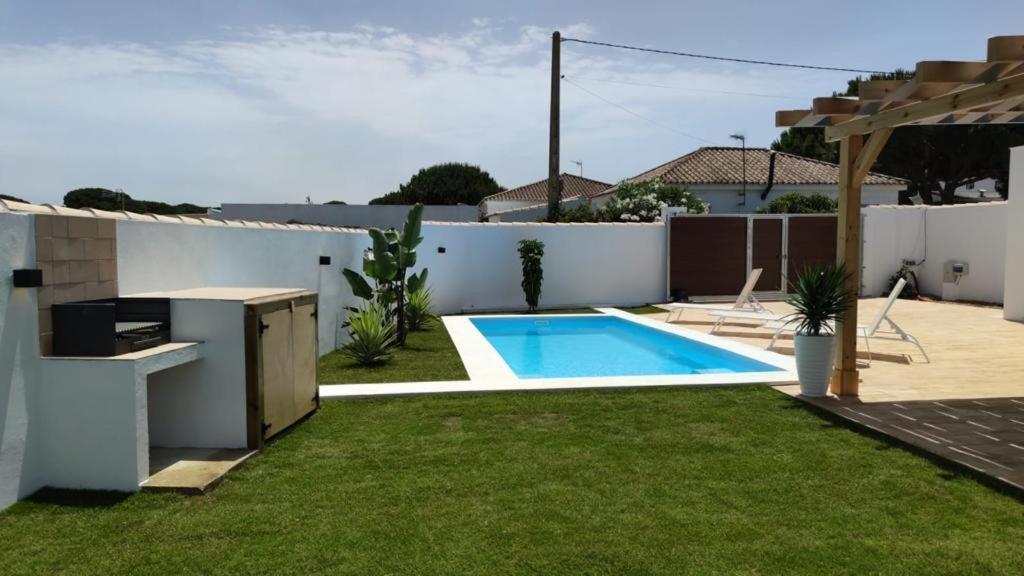 Palapa Garden Alojamientos, Piscina Privada Y Cerca Del Mar Chiclana de la Frontera Buitenkant foto