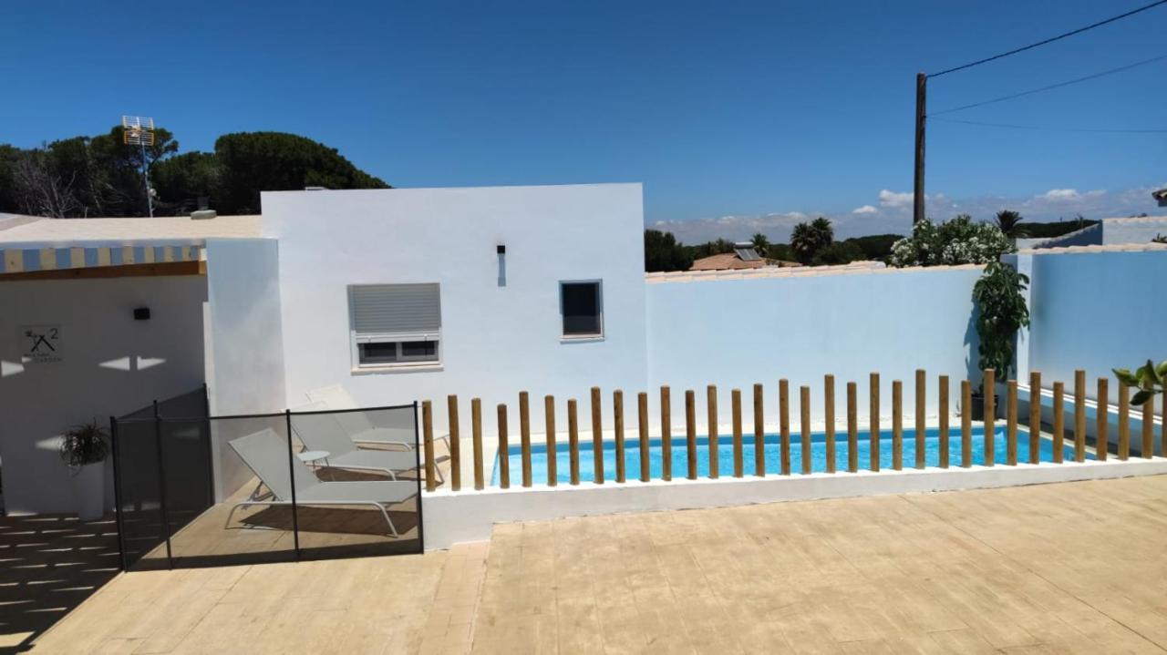 Palapa Garden Alojamientos, Piscina Privada Y Cerca Del Mar Chiclana de la Frontera Buitenkant foto